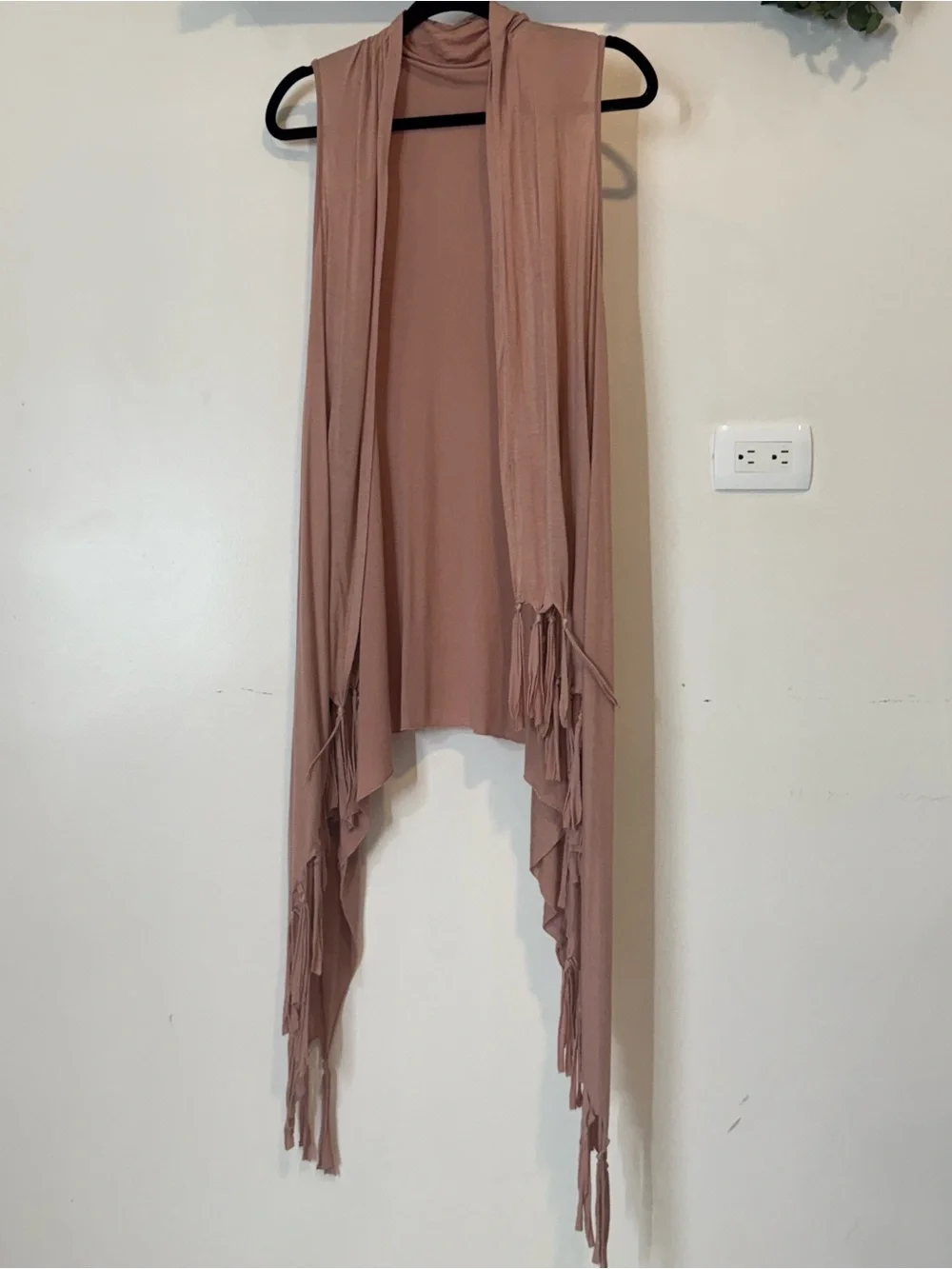 Ellie & Kate Dusty Rose Vest Size XL